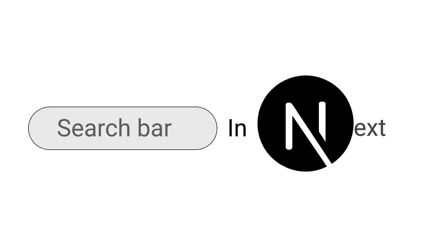 How to create Search bar in next js using tailwind css